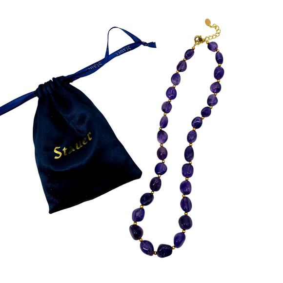 Stauer Lusso Amethyst Necklace - Picture 1 of 2
